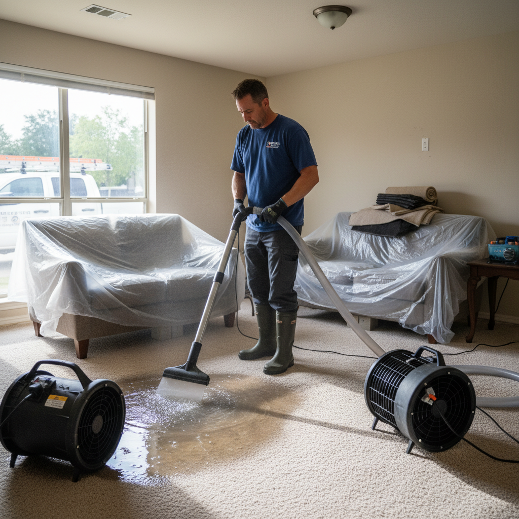 Water Damage Restoration in Irving