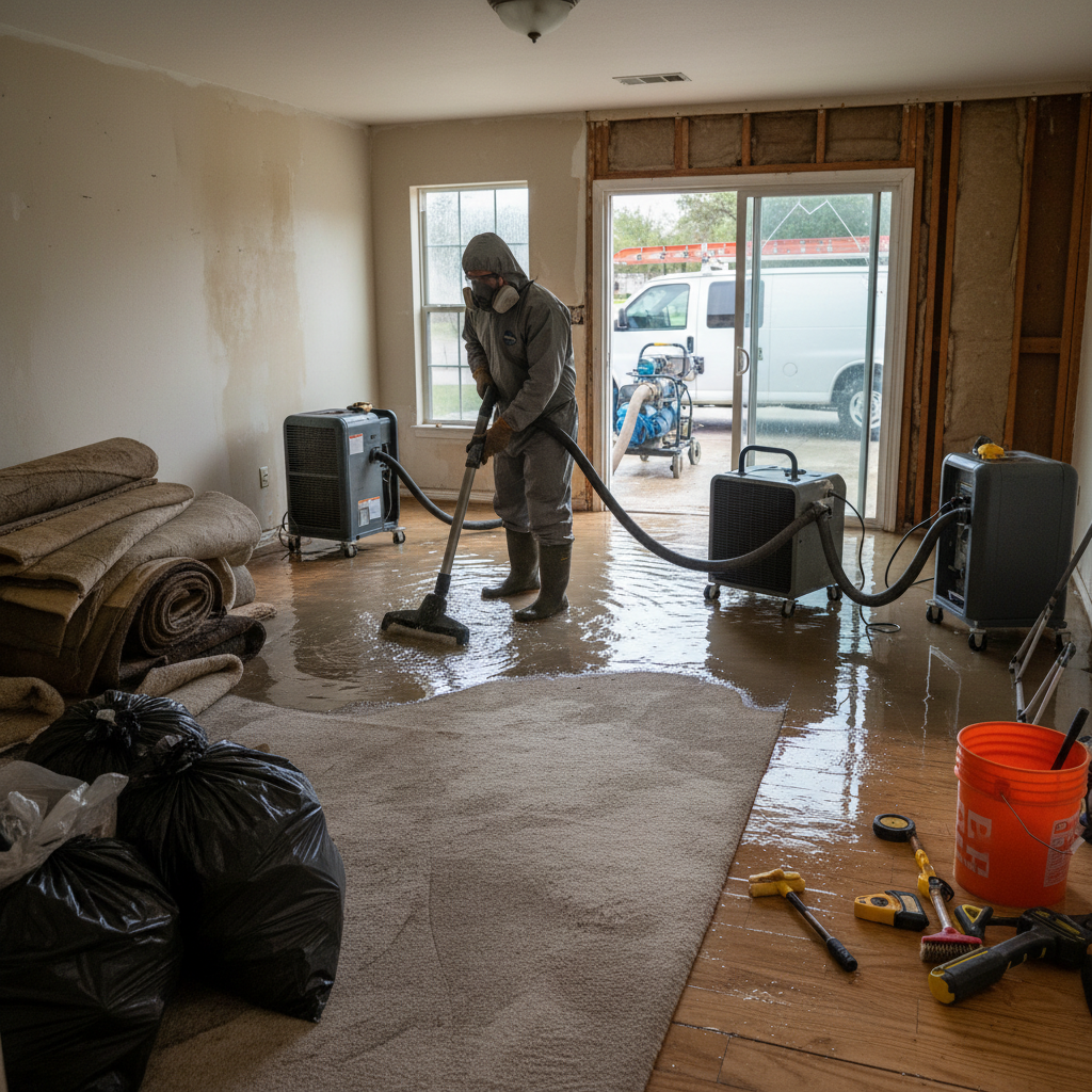 Water Leak Cleanup in Irving